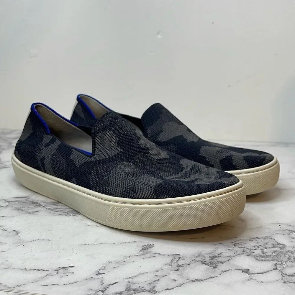 Rothy's The Original Slip On Sneaker in Camo 7